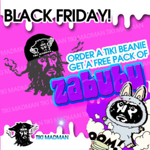 Tiki Madman Beanie Winter Cap Krampus Special